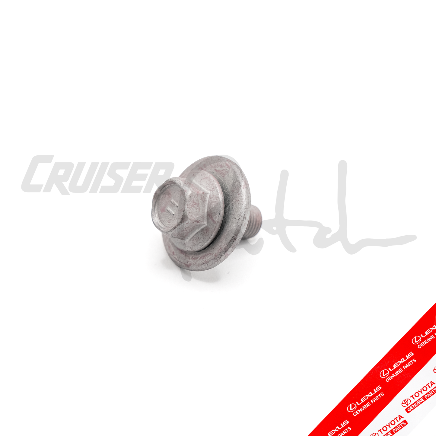 100 Series OEM Lower Rear Shock Bolt with Washer