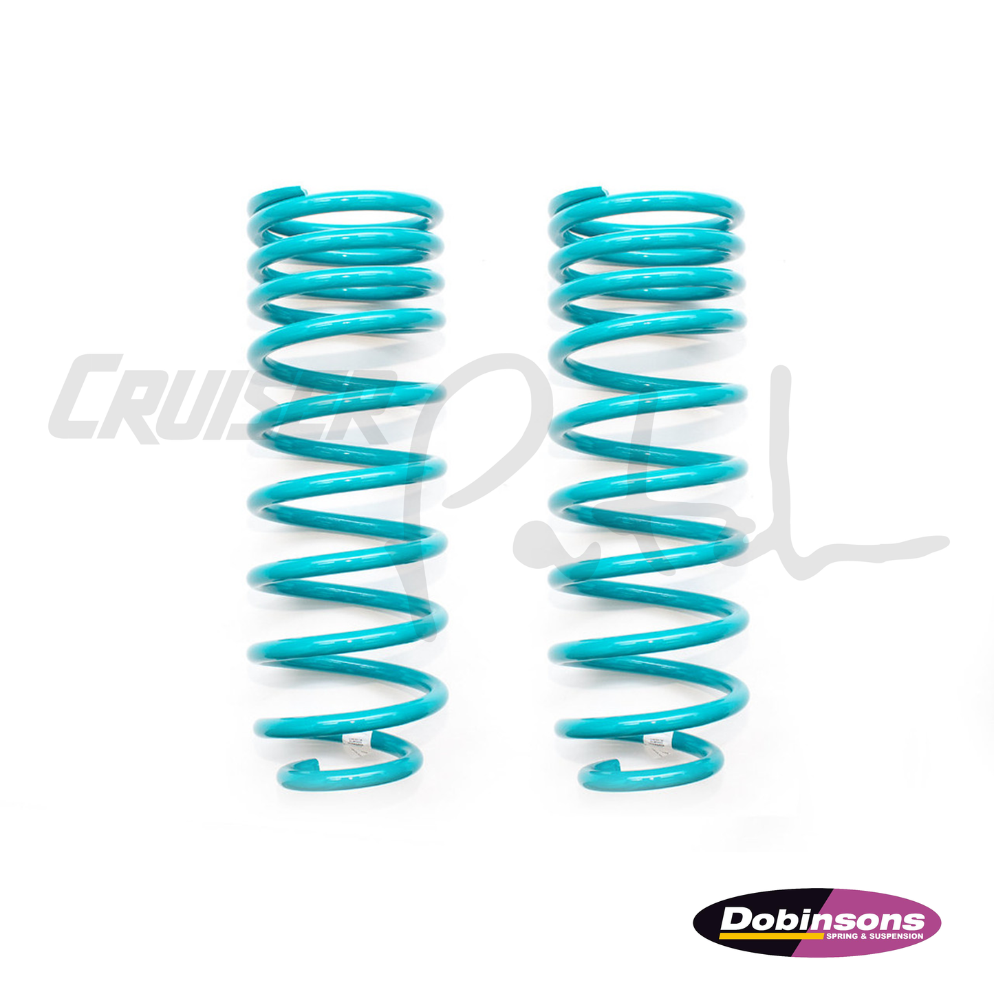 Dobinsons 70 Series Land Cruiser Rear Coil Spring Pair (teal)