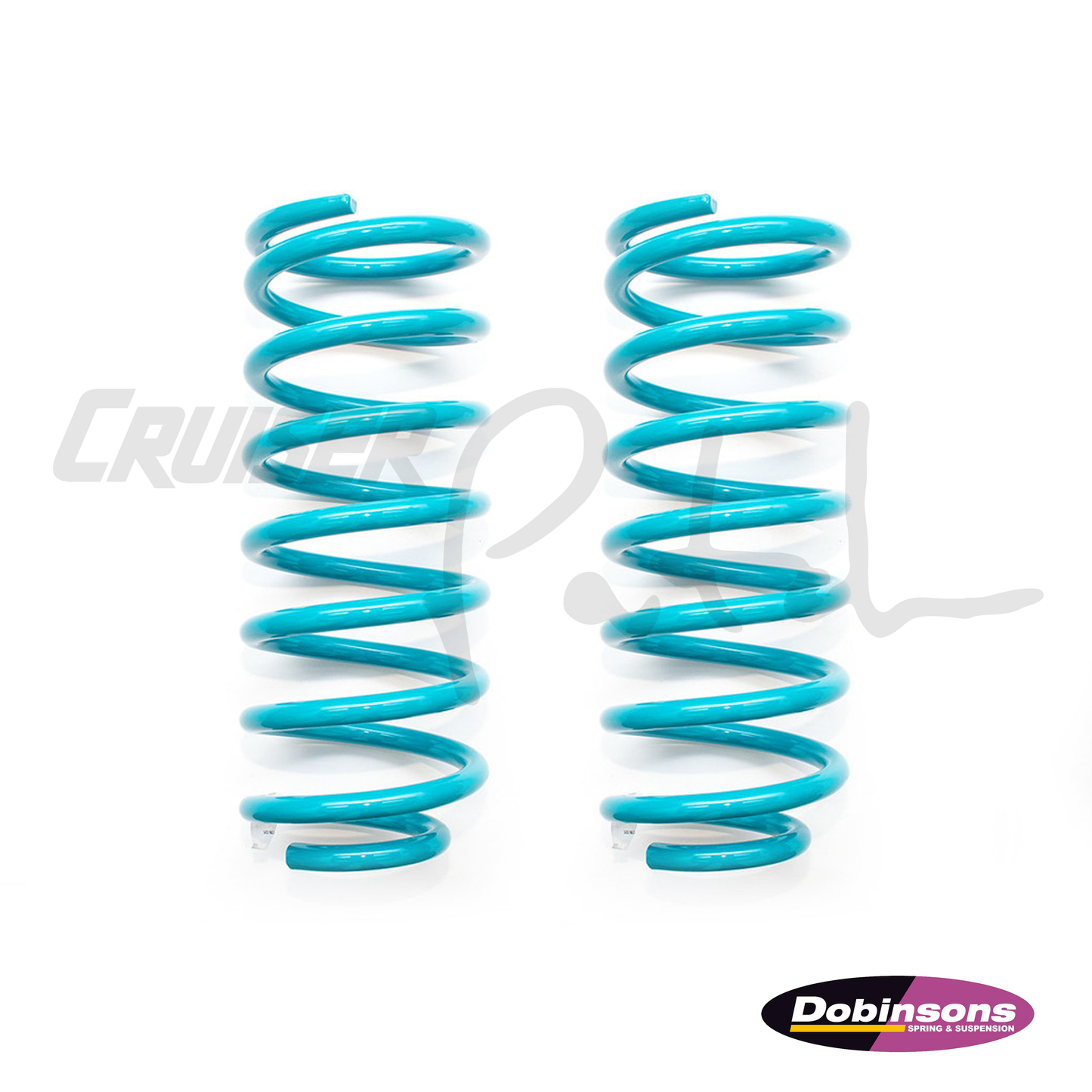 Dobinsons 70 Series Land Cruiser Rear Coil Spring Pair (teal)
