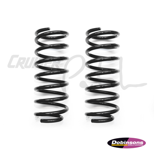 Dobinsons 100 Series Land Cruiser Rear Coil Spring Pair (black)