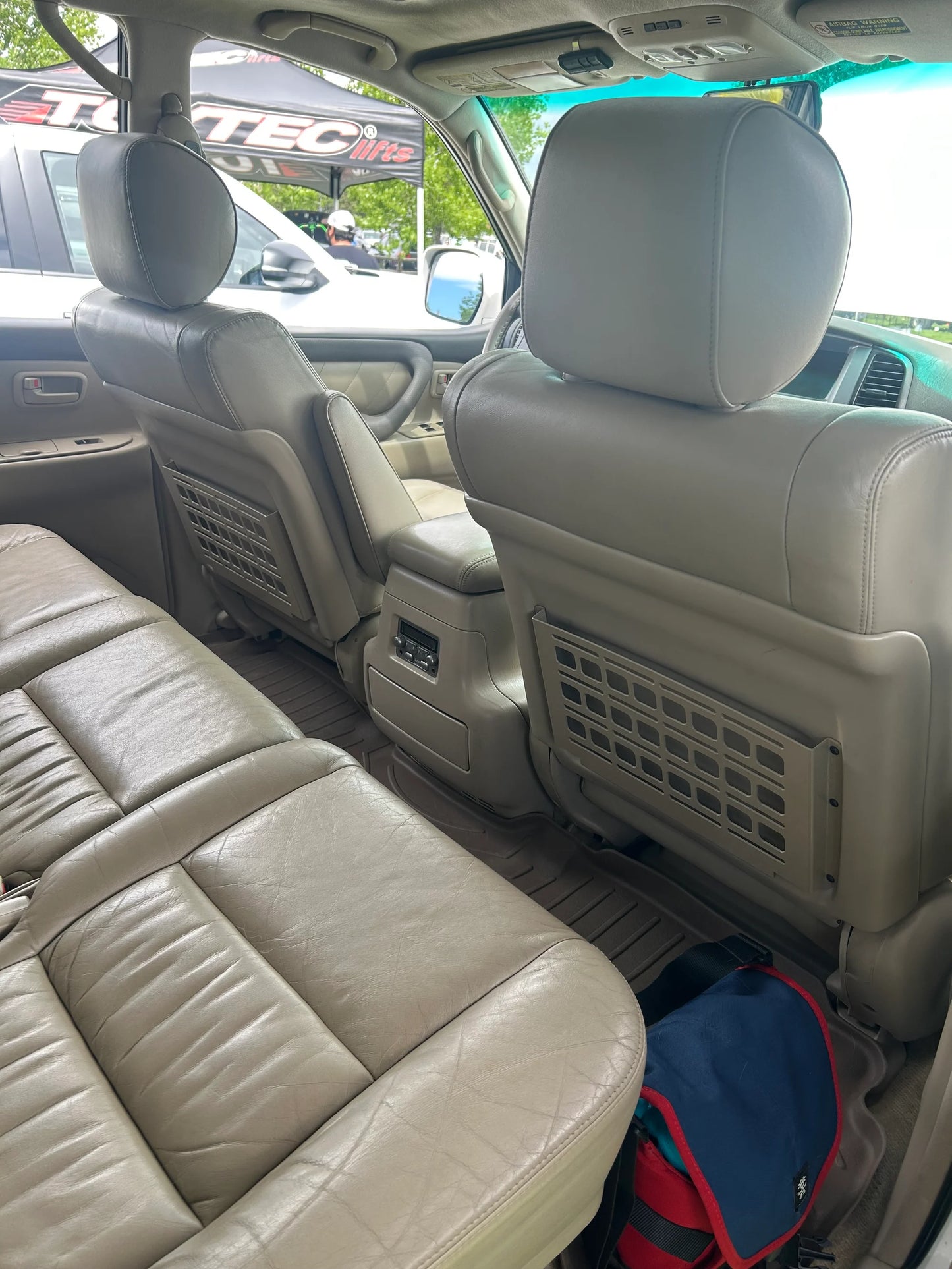 Cruiser Patch 100 Series Land Cruiser LX470 Seat Back MOLLE Pocket Set