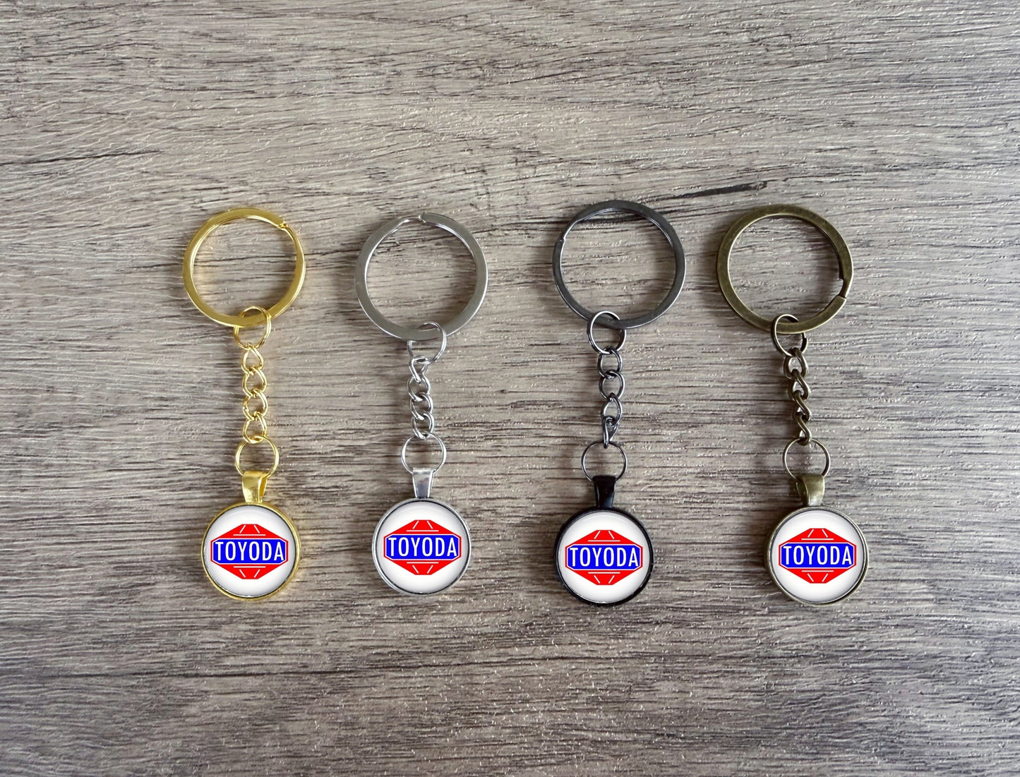 Toyoda Metal Dangle Key Chain - Reefmonkey