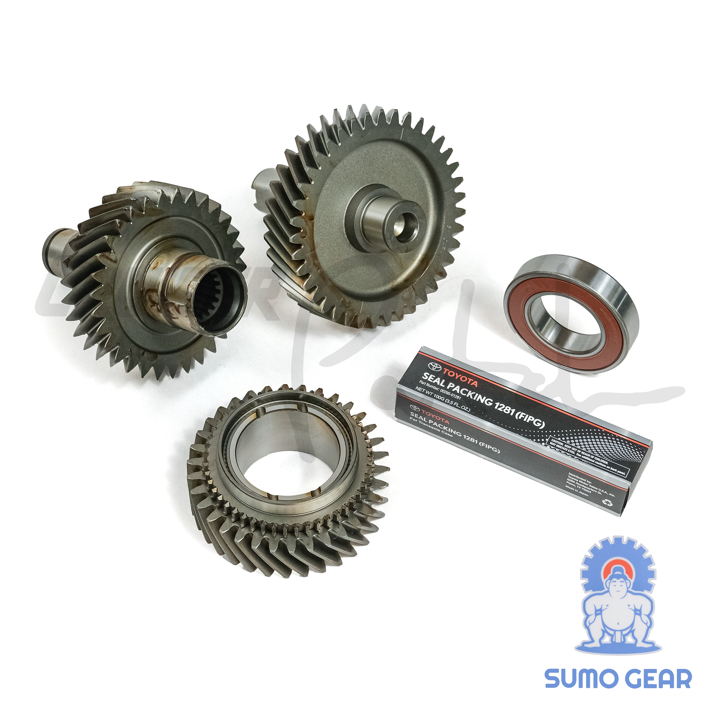 Sumo Gear 100 Series 1.097:1 High Range Reduction "Underdrive" Gear Set for HF2A Transfer Case