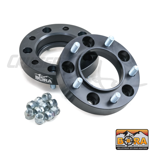 BORA 200 Series & 100 Series Toyota Land Cruiser (100 Rear) Hub Centric 5x150 Wheel Spacer Kits
