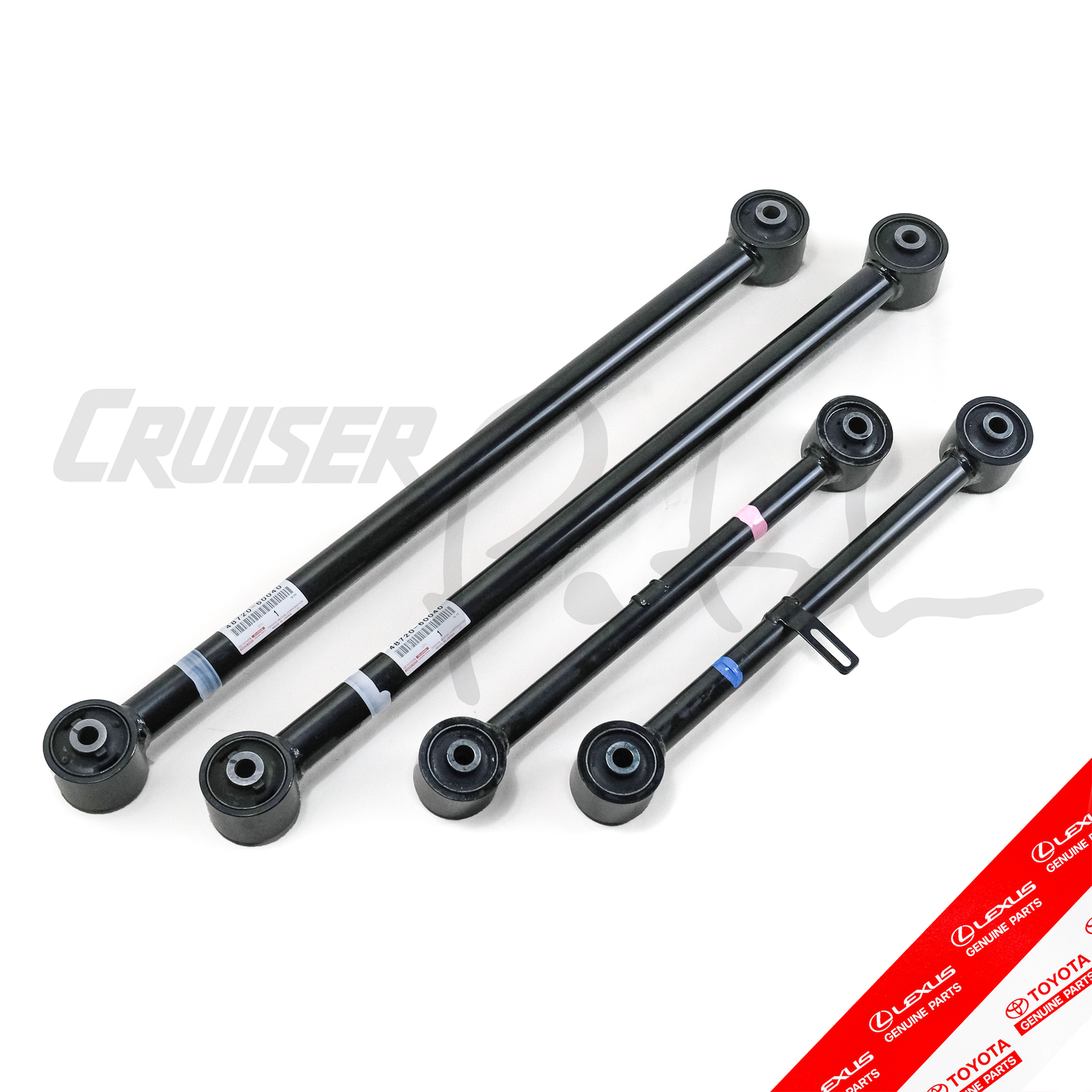 OEM IFS 100 Series Toyota Land Cruiser LX470 Rear Upper and Lower Trailing Control Arm Kit