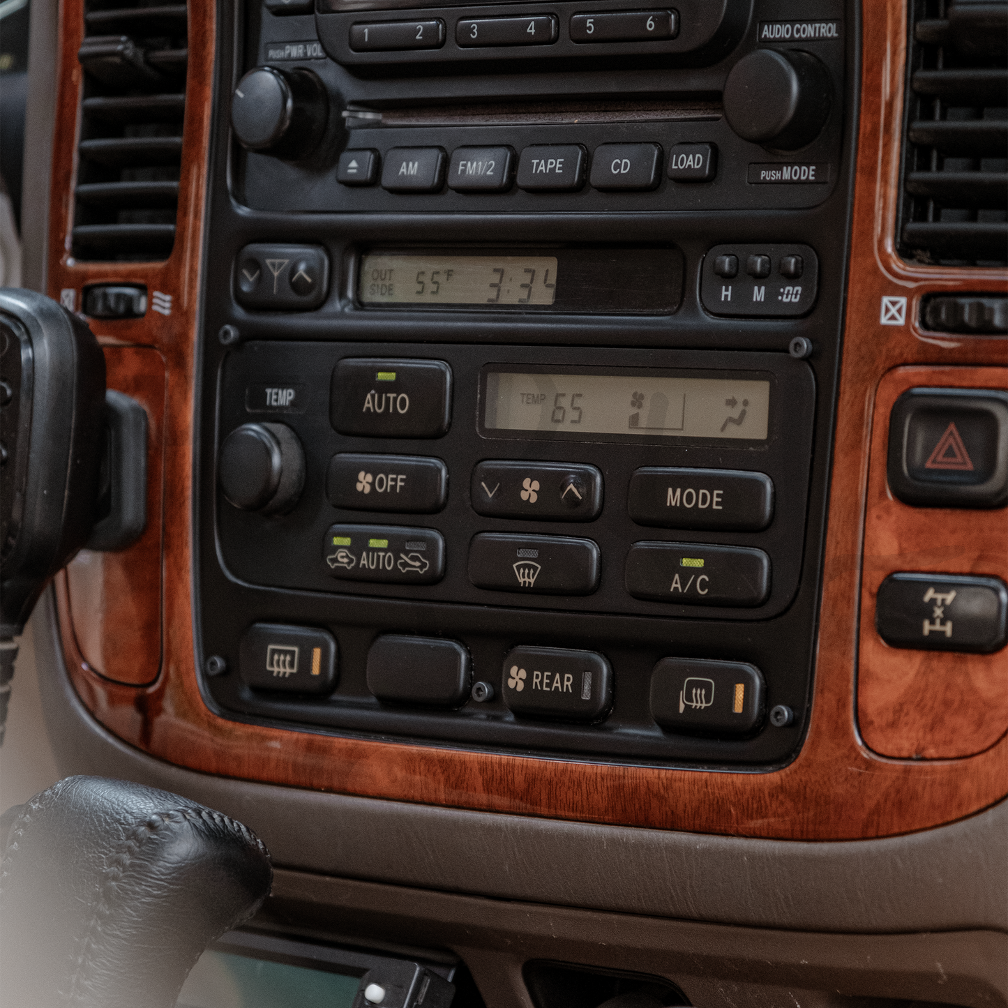 1998-2002 Lexus LX470 Climate Control button repair kit