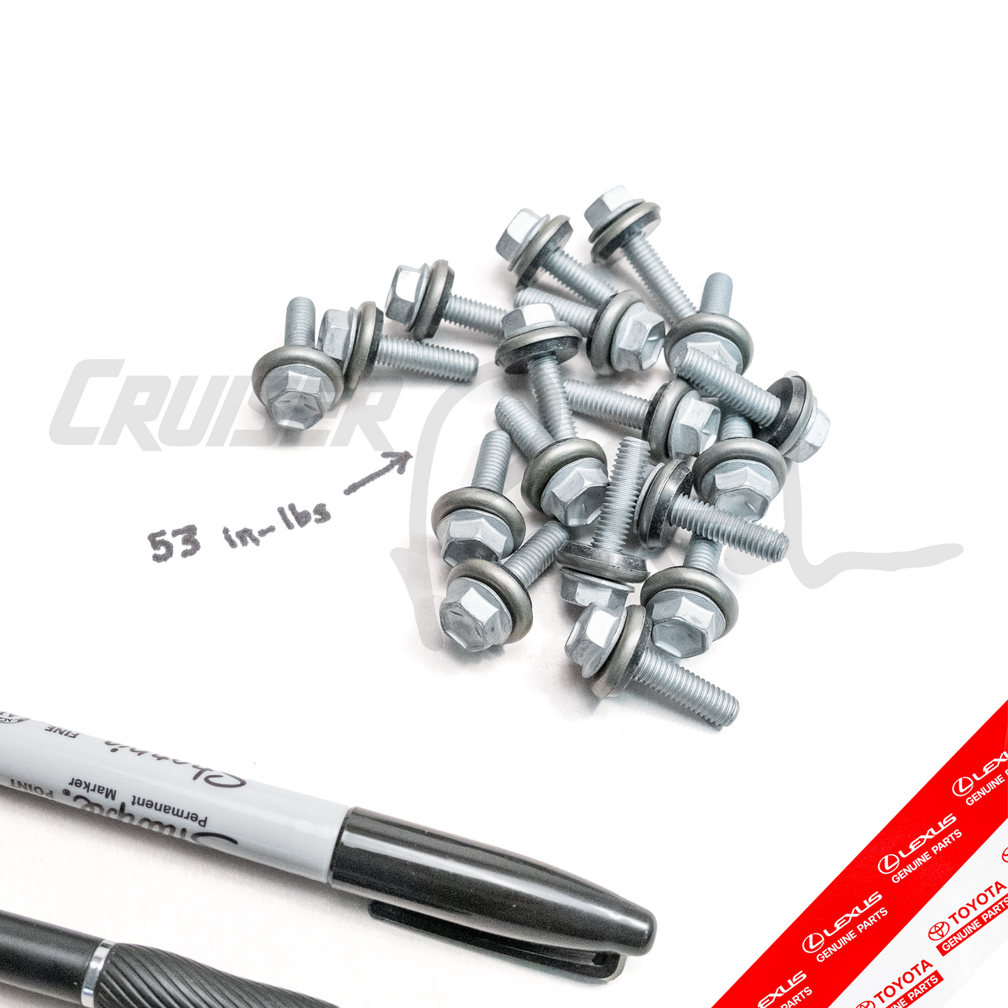 2UZ-FE Toyota & Lexus 4.7L V8 OEM Valve Cover Gasket Kit