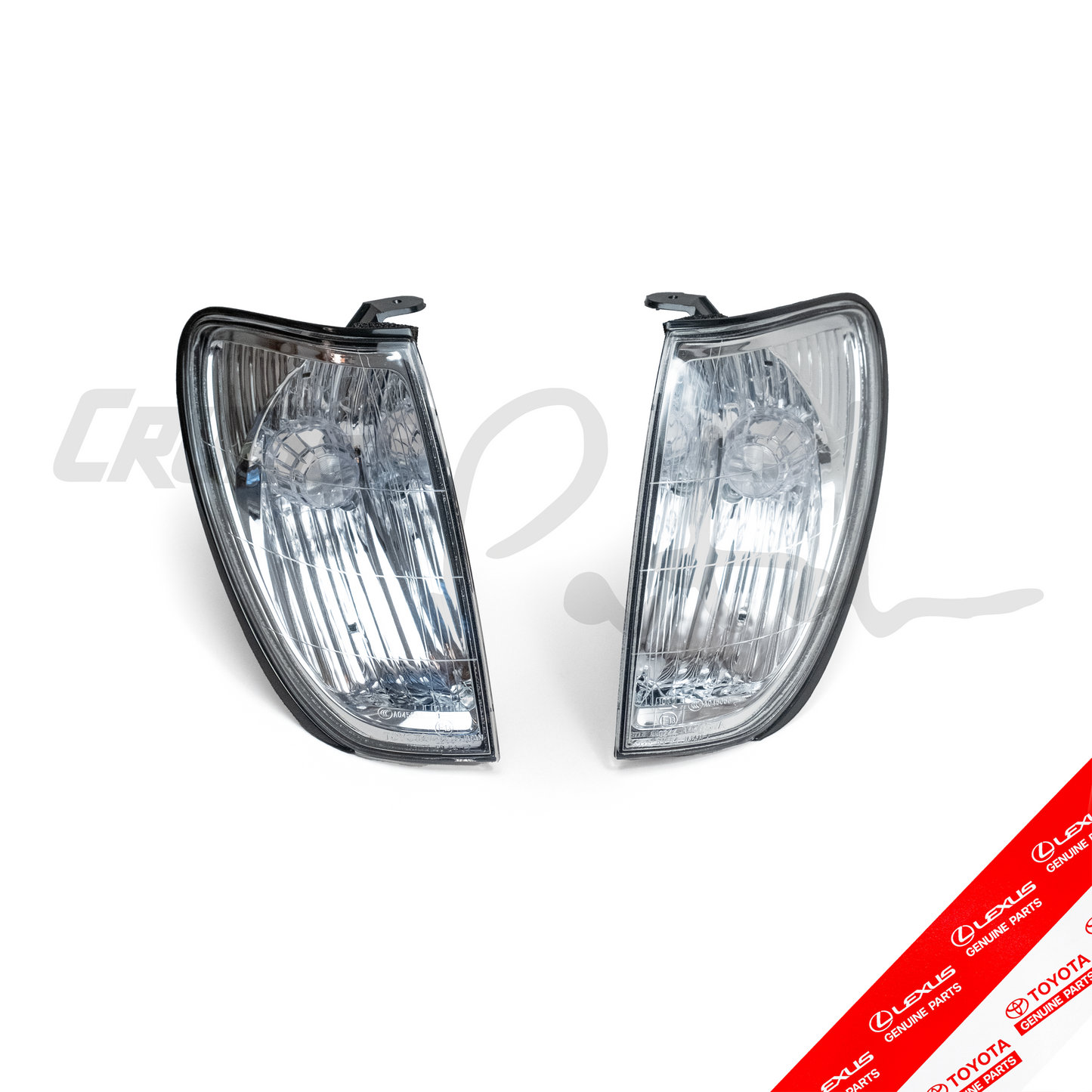 100 Series Lexus LX470 JDM Clear Corner Light Kit (plug & play)