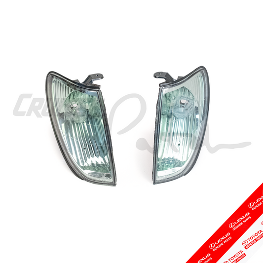 100 Series Lexus LX470 JDM Clear Corner Light Kit (plug & play)