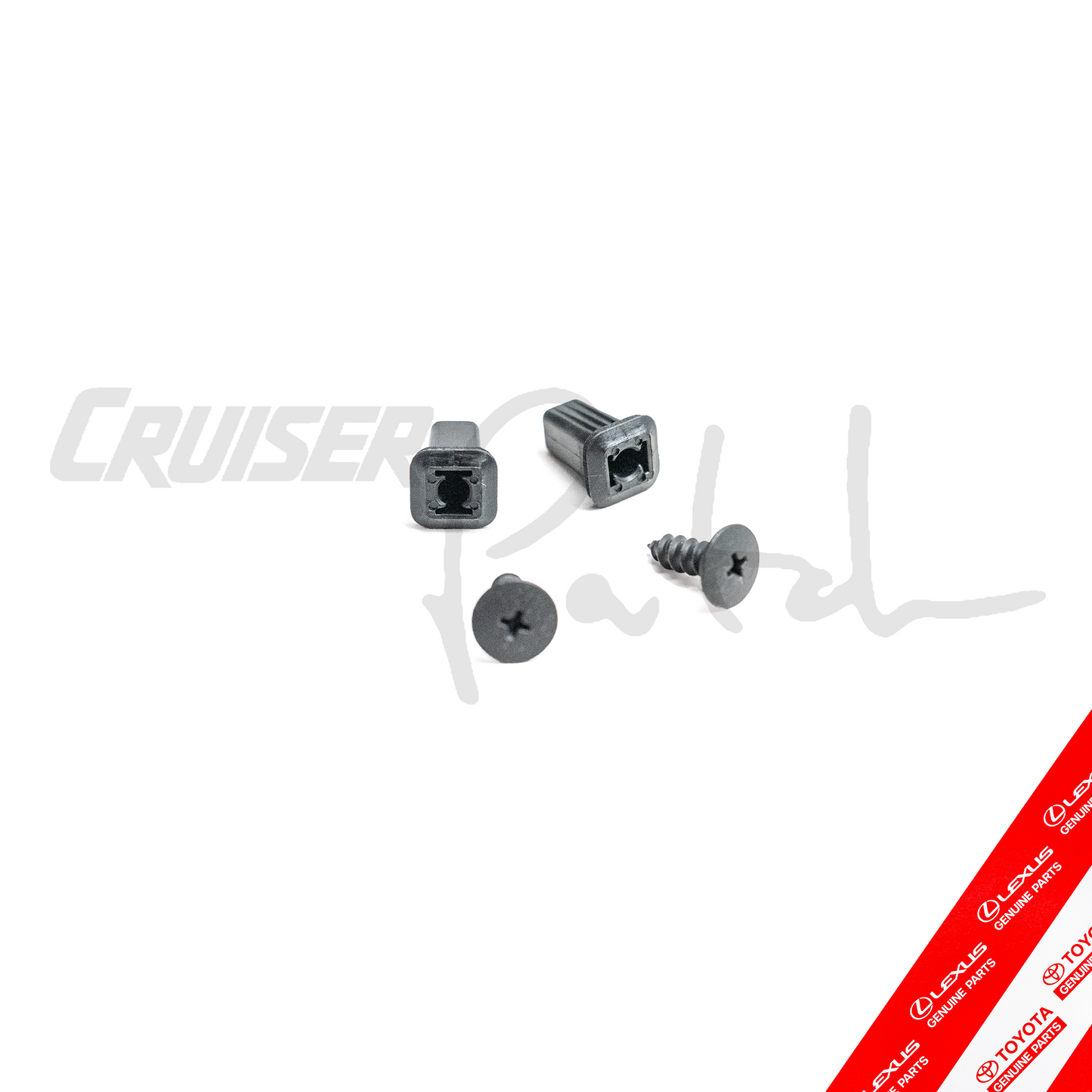 100 Series Rear Quarter Panel Window Exterior Moulding Kit