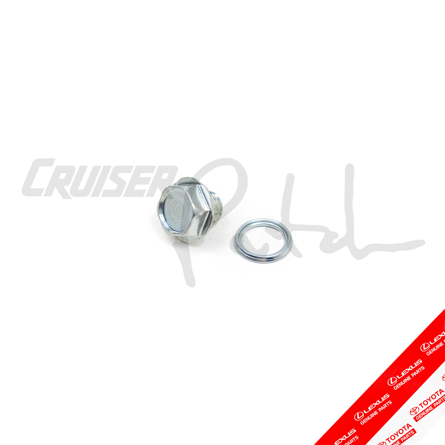 OEM Automatic Transmission (ATM) Fluid Drain Plug & Crush Washer (Gasket) kit