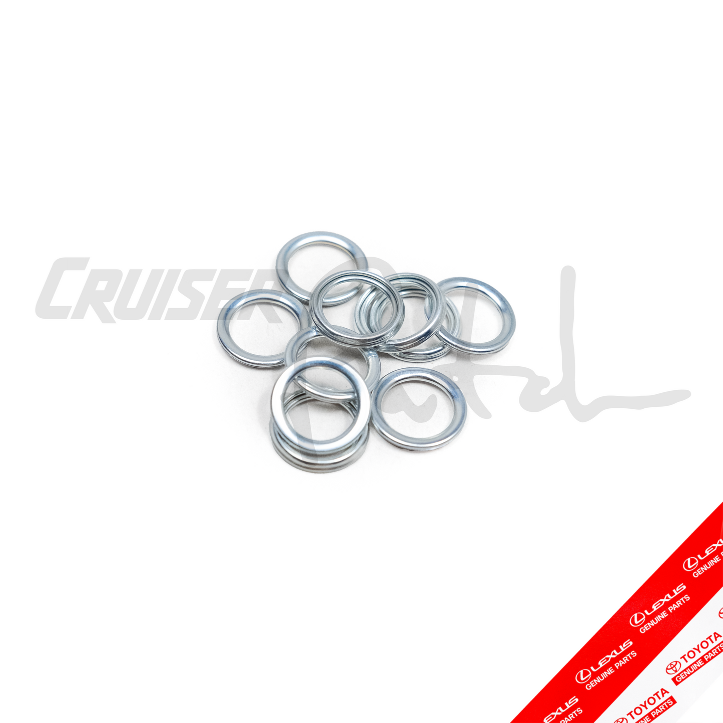 OEM Automatic Transmission (ATM) Fluid Drain Plug Crush Washer Gasket (10-pack)