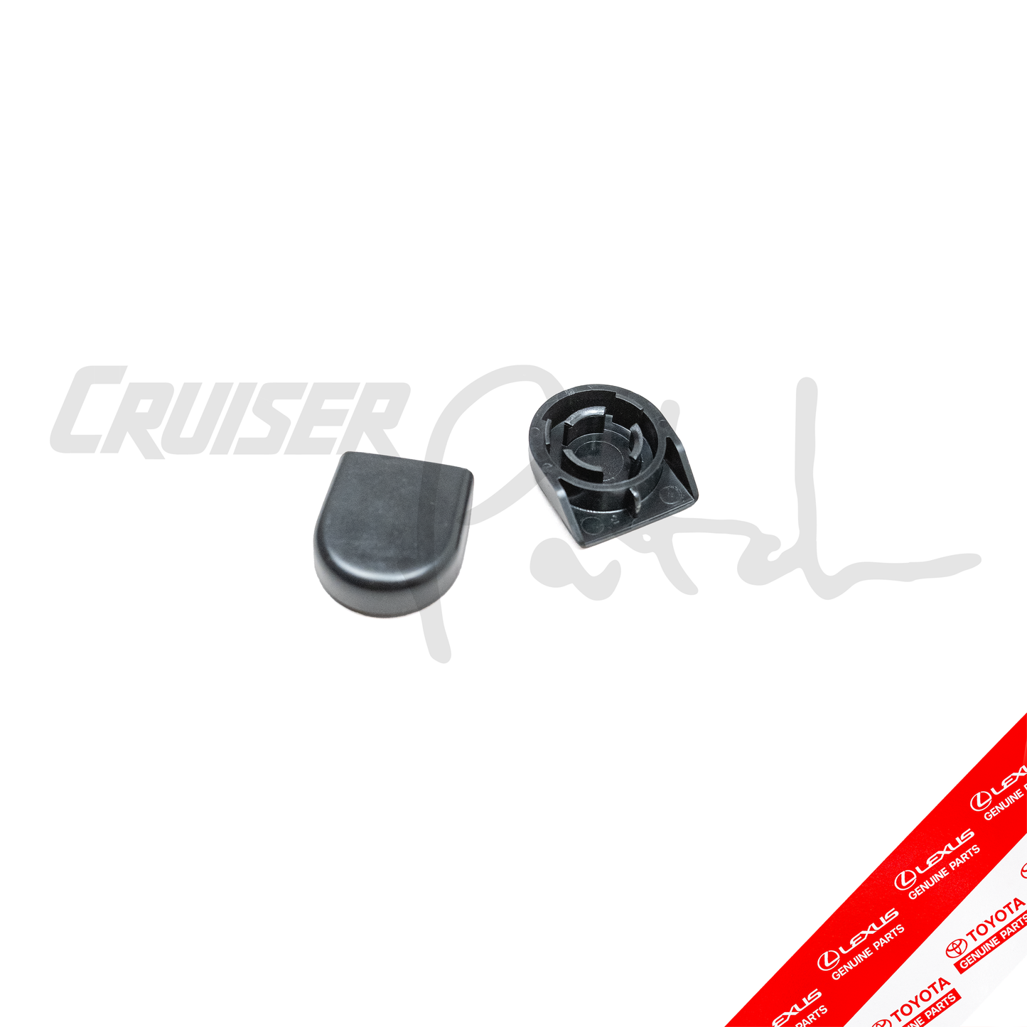 OEM 100 Series LHD Front Wiper Blade and Arm Upgrade Kit