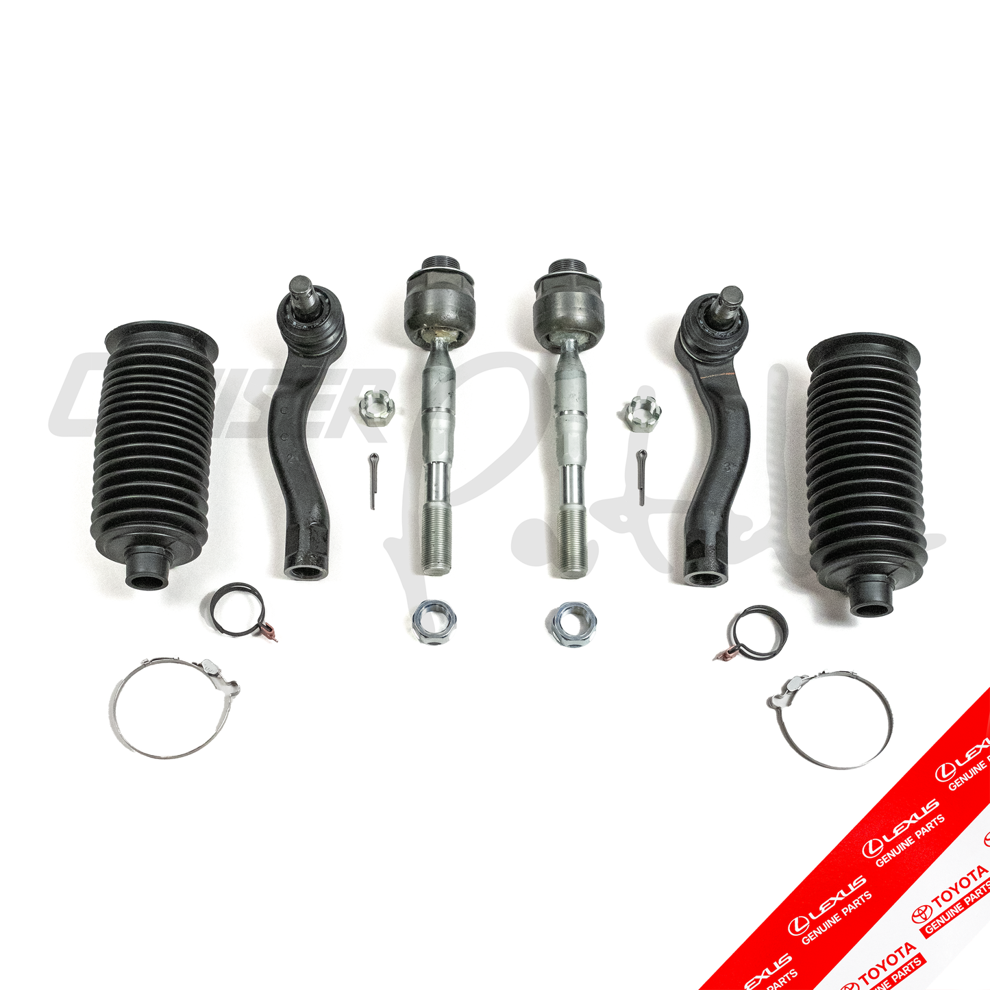 100 Series Inner & Outer Tie Rod Steering Refresh Kit