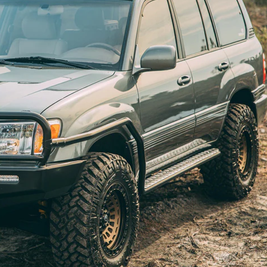 100 Series Land Cruiser Side Steps and Rails