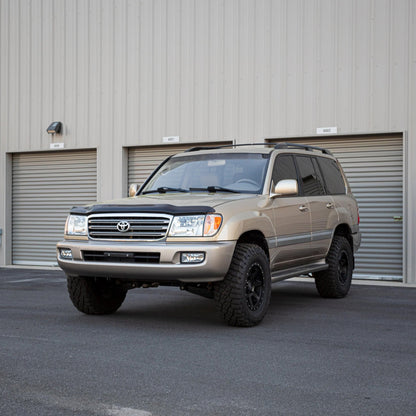100 Series Land Cruiser with Black Icon Rebound Wheels