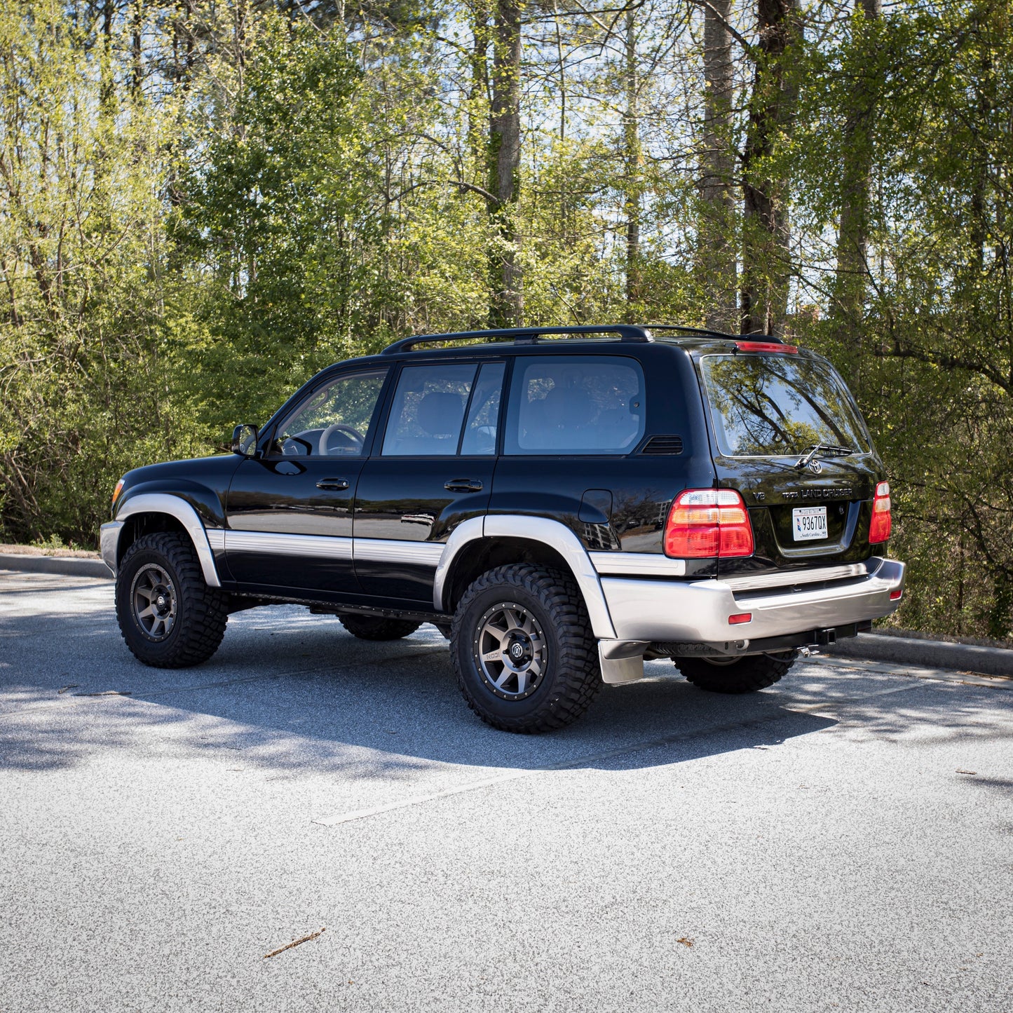 100 Series Land Cruiser with Bronze Icon Rebound Wheels