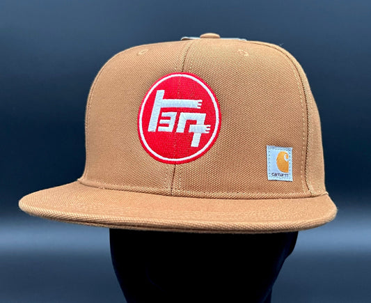 TEQ Toyota Carhartt Flat Brim Structured Snap Back Hat - Reefmonkey