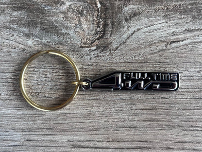 Full Time 4WD Land Cruiser FJ80 Metal 80 Series FZJ80 Key Chain - Reefmonkey