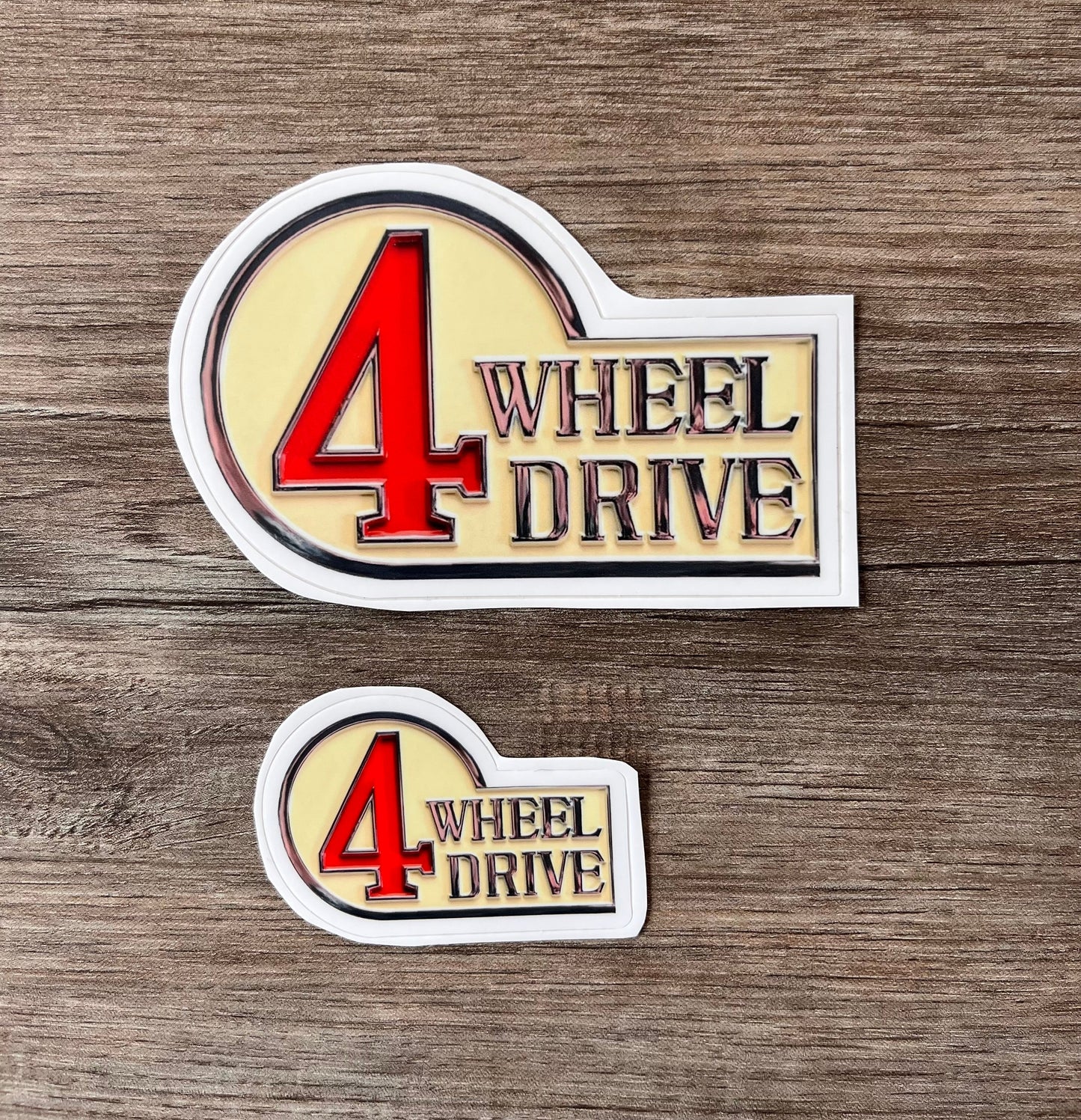 4 Wheel Drive FJ40 Toyota Land Cruiser Sticker 4WD Decal