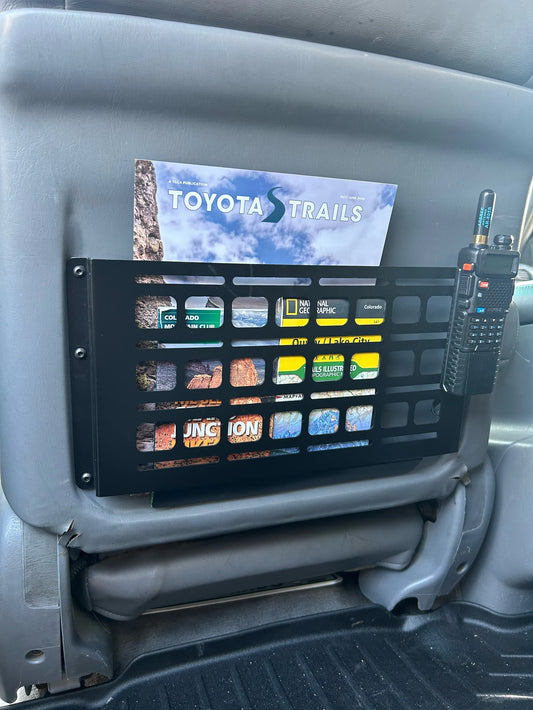 Cruiser Patch 80 Series Land Cruiser LX450 Leather Seat Back MOLLE Pocket Set (Large)