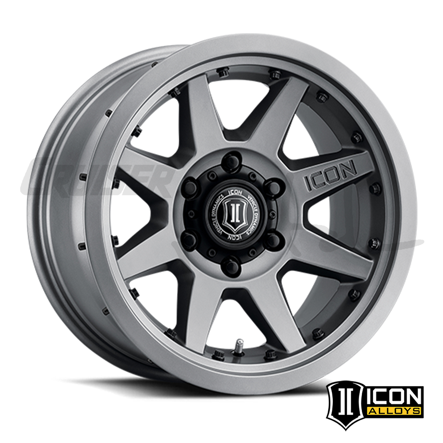 ICON Rebound Pro 17x8.50" for 5x150 Bolt Pattern with ICON InnerLock Bead Retention System