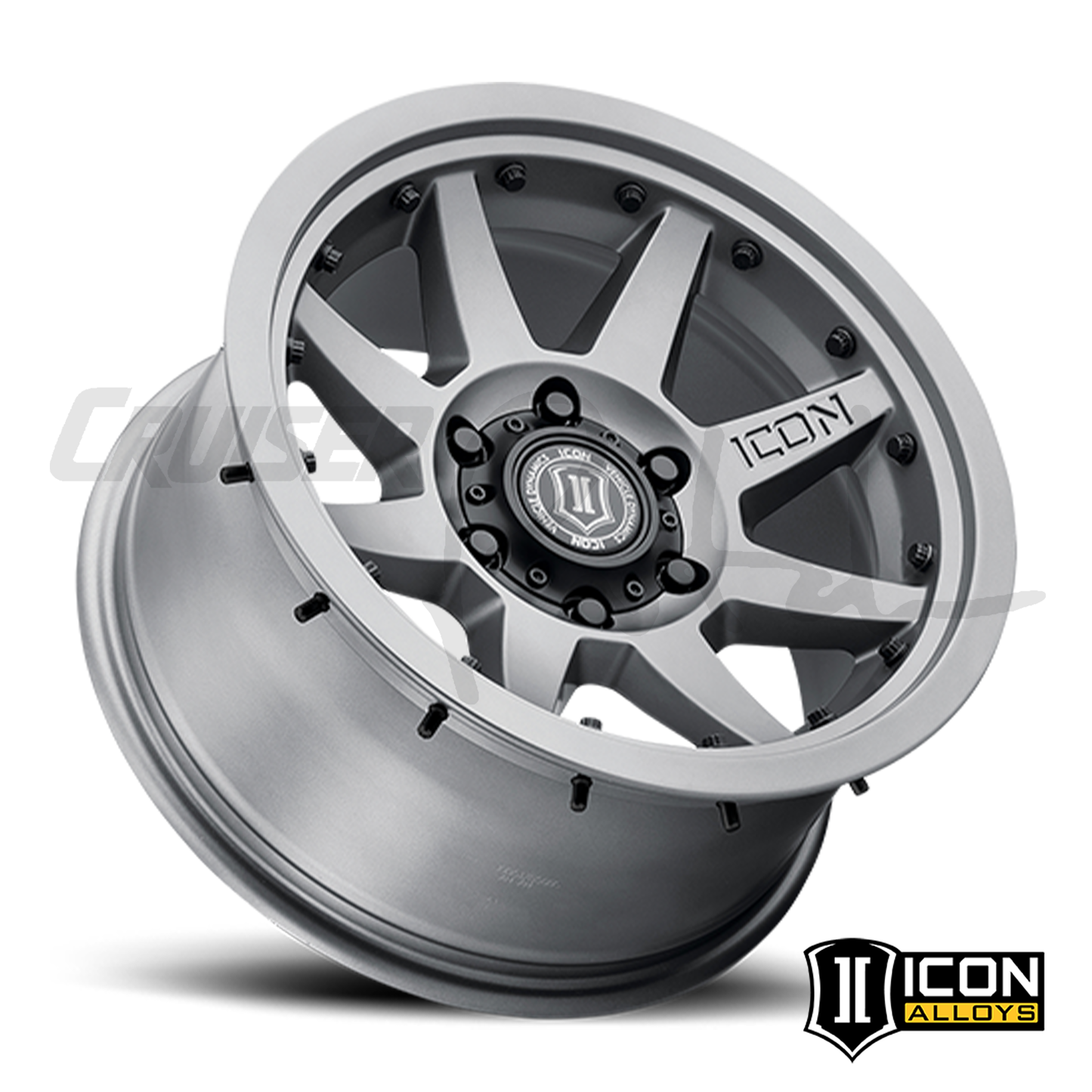 ICON Rebound Pro 17x8.50" for 5x150 Bolt Pattern with ICON InnerLock Bead Retention System