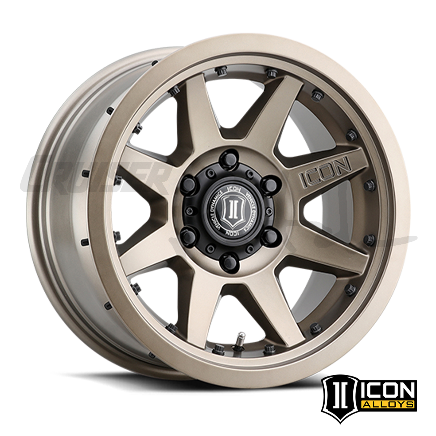 ICON Rebound Pro 17x8.50" for 5x150 Bolt Pattern with ICON InnerLock Bead Retention System