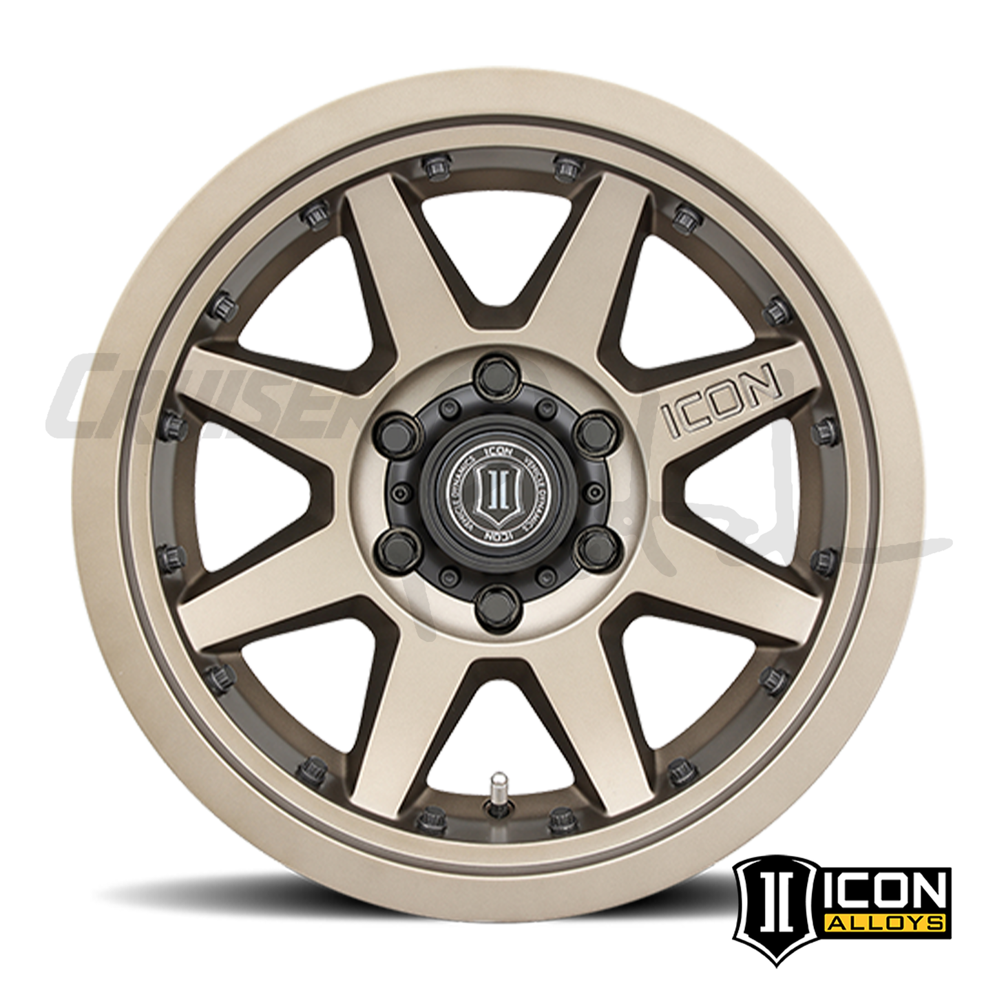 ICON Rebound Pro 17x8.50" for 5x150 Bolt Pattern with ICON InnerLock Bead Retention System