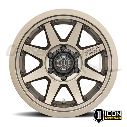 ICON Rebound Pro 17x8.50" for 5x150 Bolt Pattern with ICON InnerLock Bead Retention System