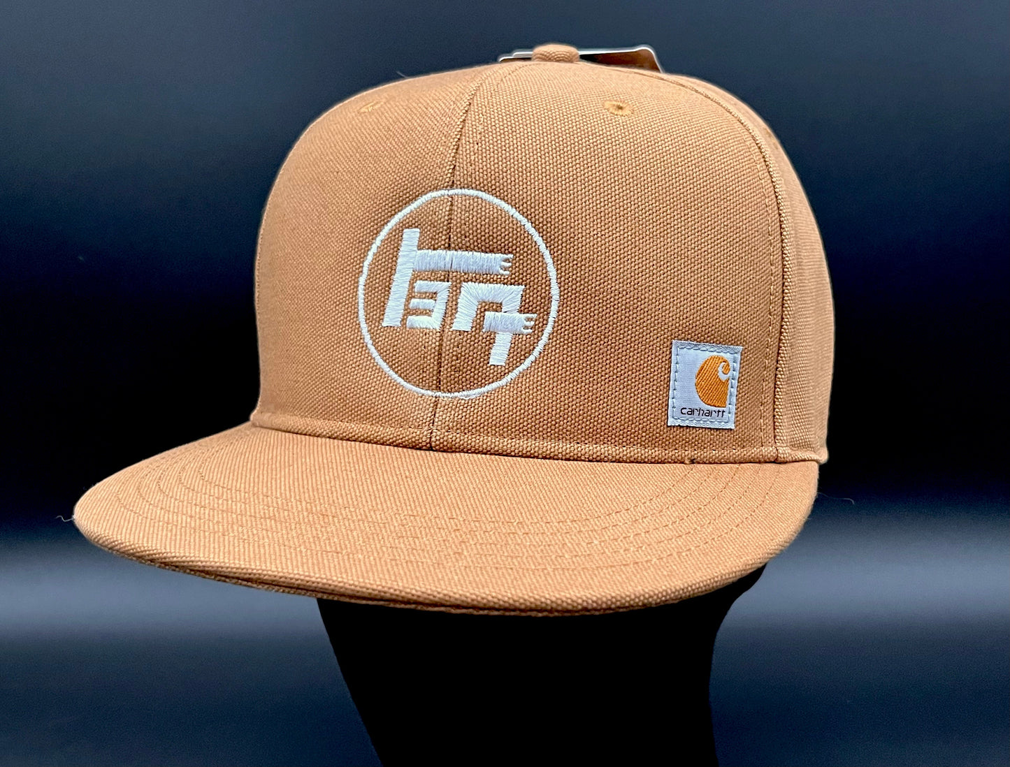 TEQ Toyota Carhartt Flat Brim Structured Snap Back Hat - Reefmonkey