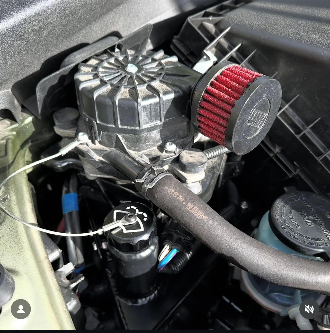 Cruiser Patch GX460 Washer Fluid Tank Relocation Kit