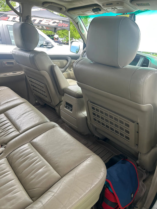 Cruiser Patch 100 Series Land Cruiser LX470 Seat Back MOLLE Pocket Set