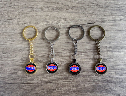 Toyoda Metal Dangle Key Chain - Reefmonkey