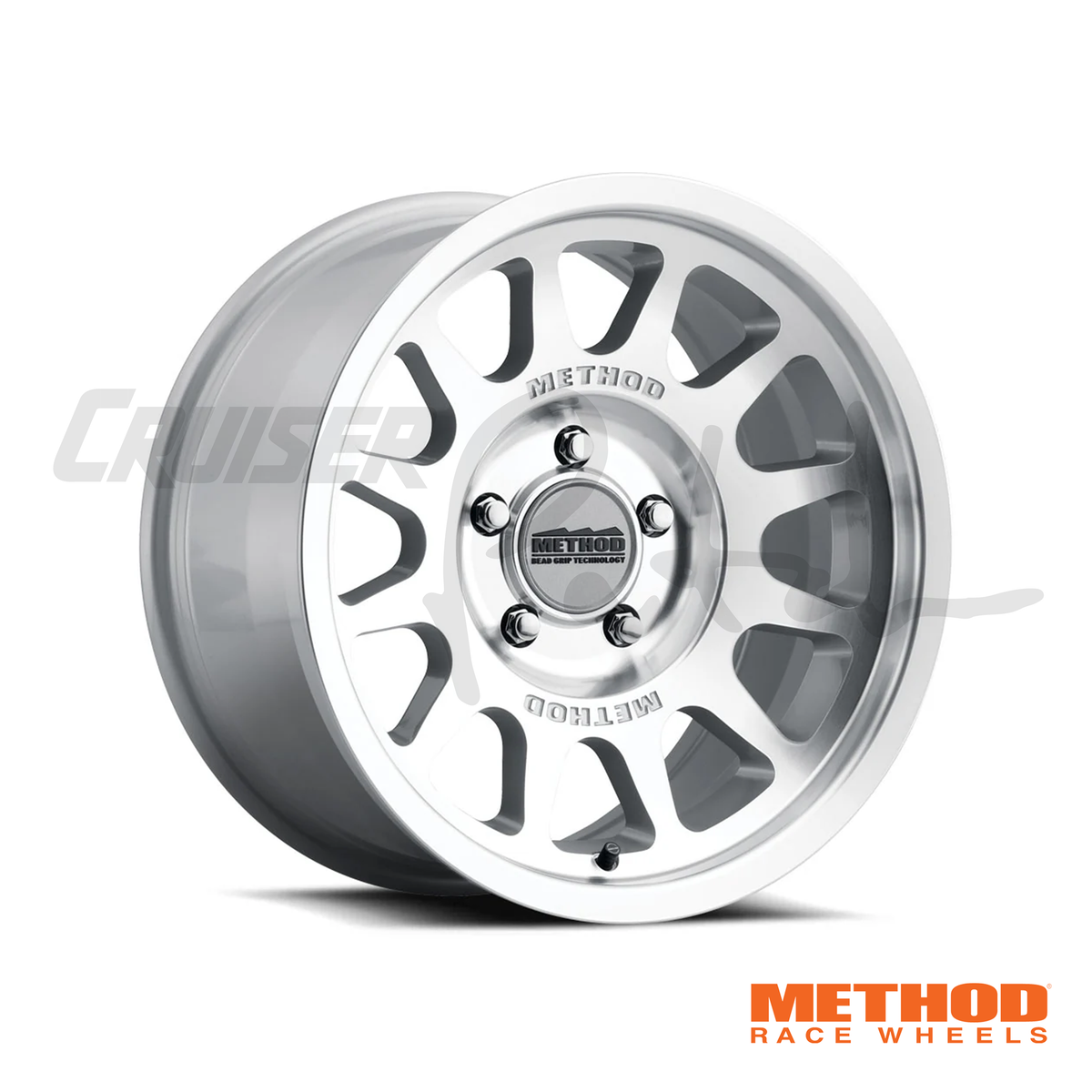 Method 703 5x150 Bolt Pattern 110mm Hub Bore with Bead Grip Retention System