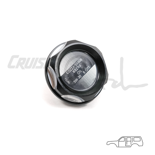 80 Series 1FZ-FE Billet Aluminum Oil Fill Cap