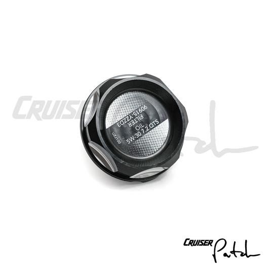 Cruiser Patch UZJ100 2UZ-FE 4.7L V8 Billet Aluminum Oil Fill Cap (7.2 Quarts)