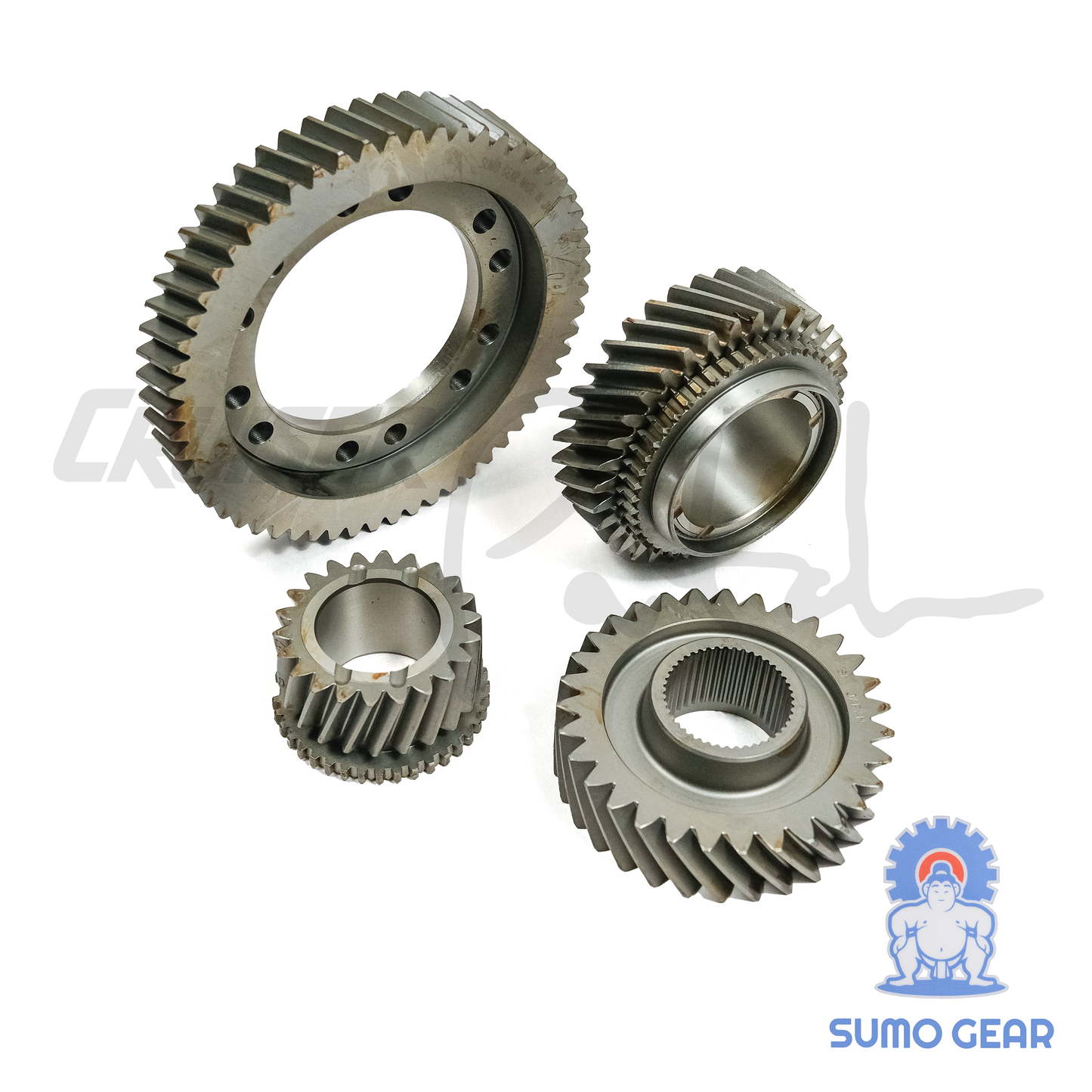 Sumo Gear 80 Series High Range "Underdrive" & Low Range 3.31:1 Reduction Gear Sets for HF2A/HF2AV Transfer Case