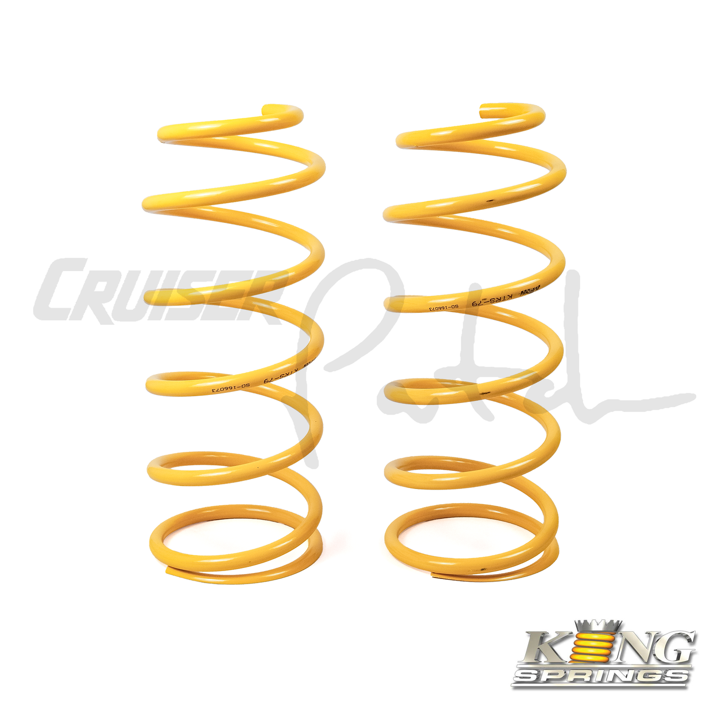 King Springs 100 Series KTRS-79 Rear Coil Springs AHC+ (pair)
