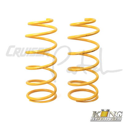 King Springs 100 Series KTRS-79 Rear Coil Springs AHC+ (pair)