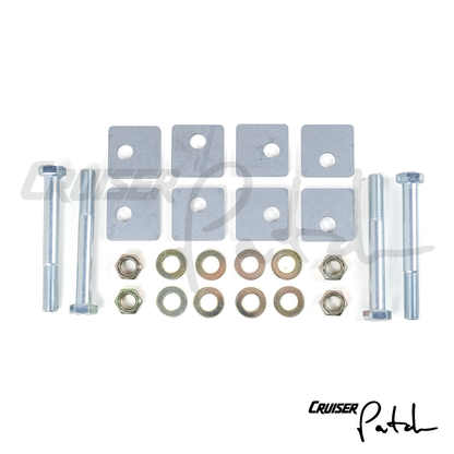 Cruiser Patch 100 Series Toyota Land Cruiser Alignment Cam Eliminator Lockout Plate kits