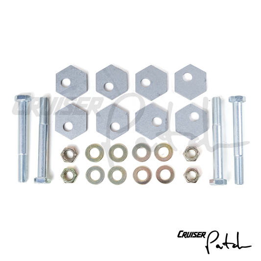 Cruiser Patch 100 Series Toyota Land Cruiser Alignment Cam Eliminator Lockout Plate kits