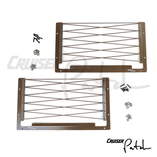 Cruiser Patch 80 Series Land Cruiser LX450 Leather Seat Back Frame Set (Large)