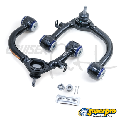 SuperPro 100 Series Toyota Land Cruiser LX470 Fixed Offset Upper Control Arm (UCA) set