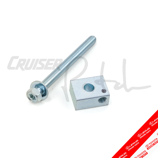 OEM Land Cruiser Fan Belt Adjustment Bolt & Slider Hardware kit