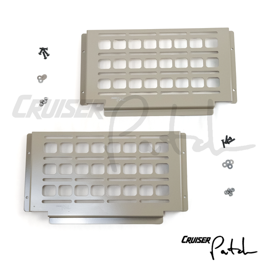 Cruiser Patch 80 Series Land Cruiser LX450 Leather Seat Back MOLLE Pocket Set (Large)