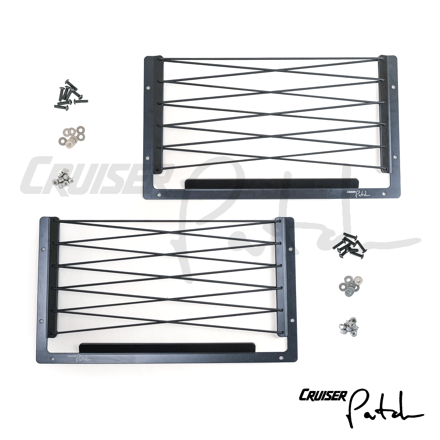 Cruiser Patch 80 Series Toyota Land Cruiser Lexus LX450 Leather Seat Back Frame Set (Large)