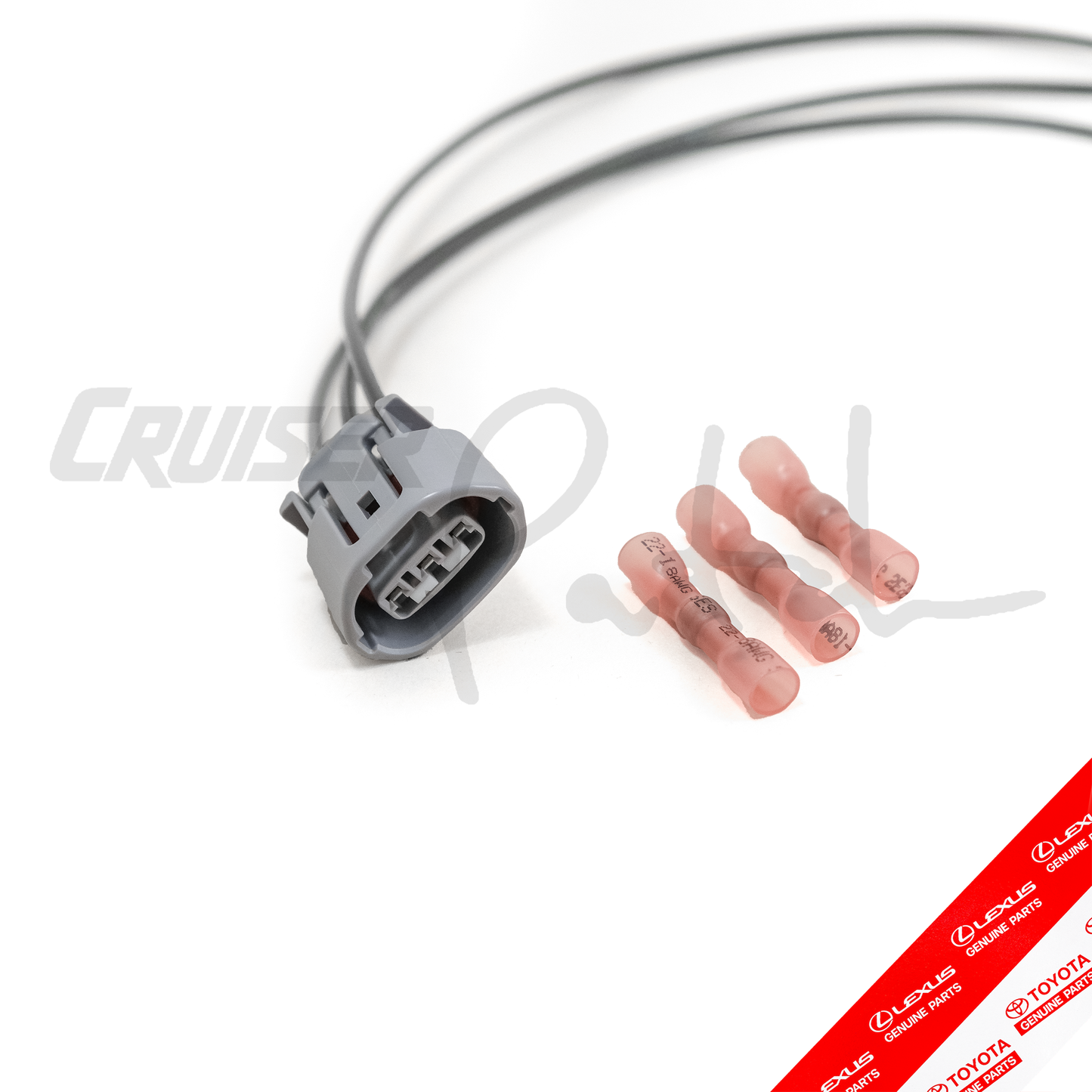 OEM Toyota Lexus 1FZ, 1HZ, 1HD, 2UZ Alternator Connector 90980-11349