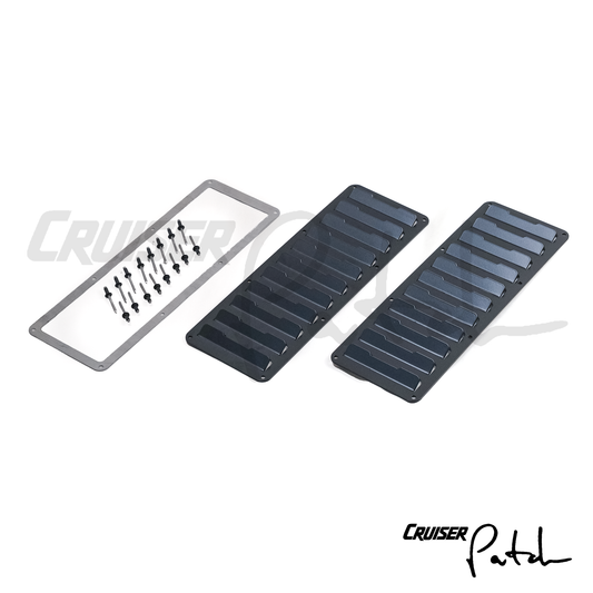 Cruiser Patch Universal Aluminum Hood Vent kit
