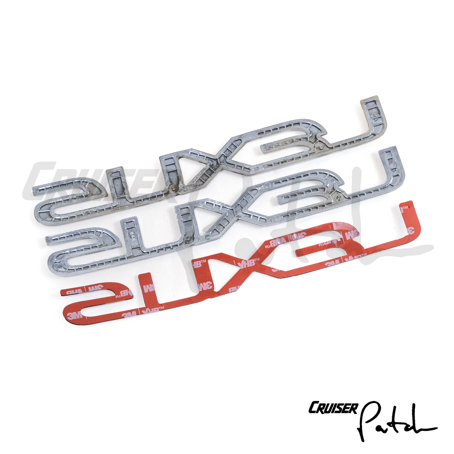 Lexus LX470 & GX470 'Lexus' Emblem Replacement Laser-Cut 3M Double-Sided VHB Tape